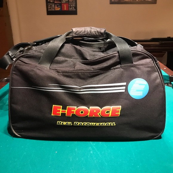 EForce Bags Eforce Racquetball Duffel Bag Tote With Shoulder Strap